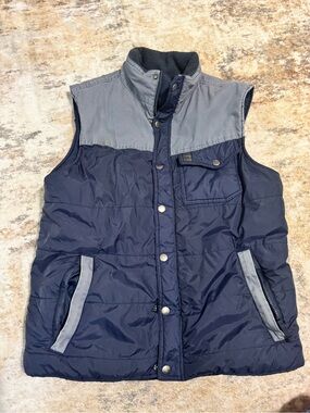 Vintage 90s Northwest Territory Colorblock Puffer Jacket Men's L Blue Gorpcore